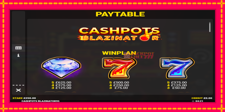 Cashpots Blazinator автомат со уникатна механика, слика 4