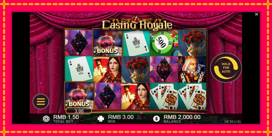 Casino Royale автомат со уникатна механика, слика 1