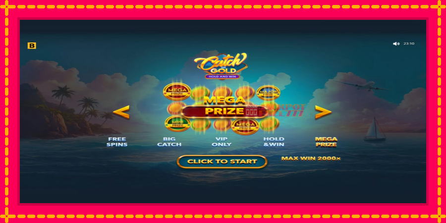 Catch The Gold Hold and Win автомат со уникатна механика, слика 1