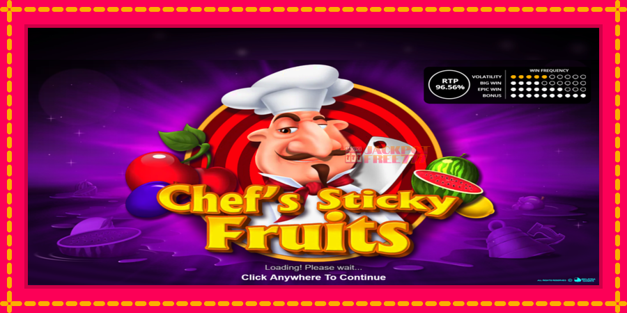 Chefs Sticky Fruits автомат со уникатна механика, слика 1