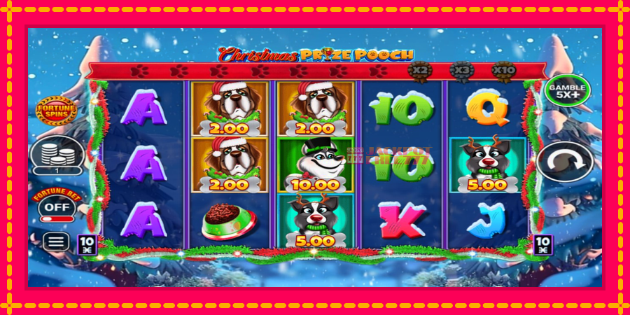 Christmas Prize Pooch автомат со уникатна механика, слика 1