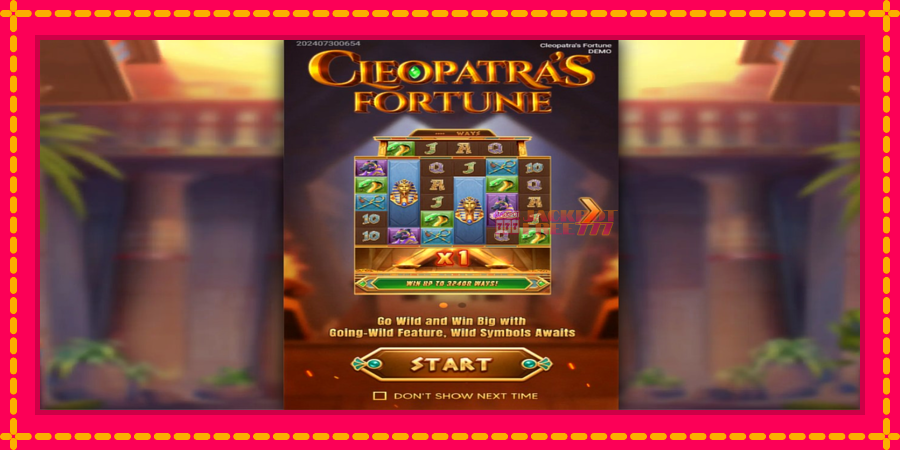 Cleopatras Fortune автомат со уникатна механика, слика 1