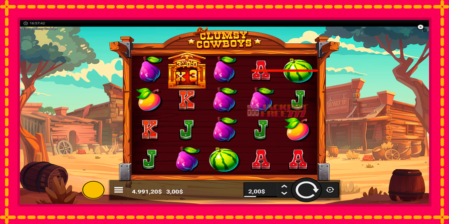 Clumsy Cowboys автомат со уникатна механика, слика 3