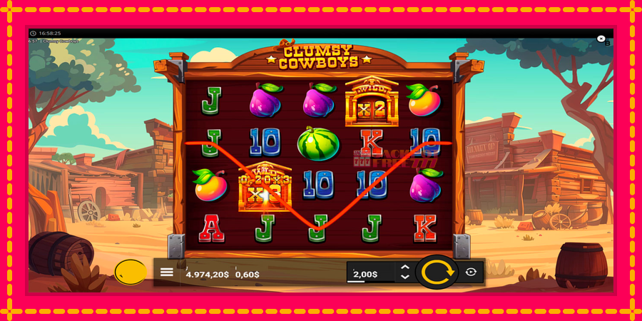 Clumsy Cowboys автомат со уникатна механика, слика 5