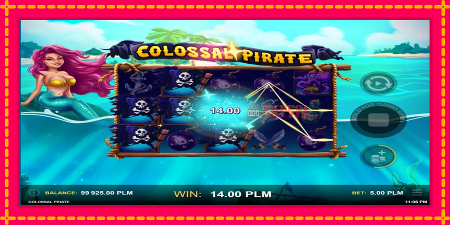 Colossal Pirate автомат со уникатна механика, слика 4