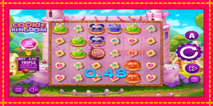 Cookie Kingdom автомат со уникатна механика, слика 2