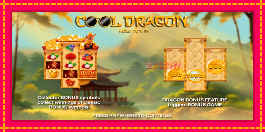 Cool Dragon: Hold to Win автомат со уникатна механика, слика 1