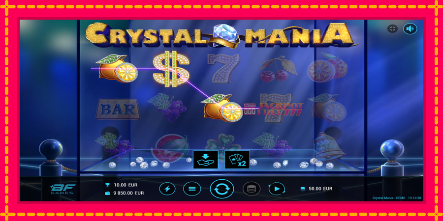 Crystal Mania автомат со уникатна механика, слика 2