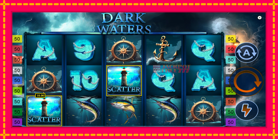 Dark Waters автомат со уникатна механика, слика 2