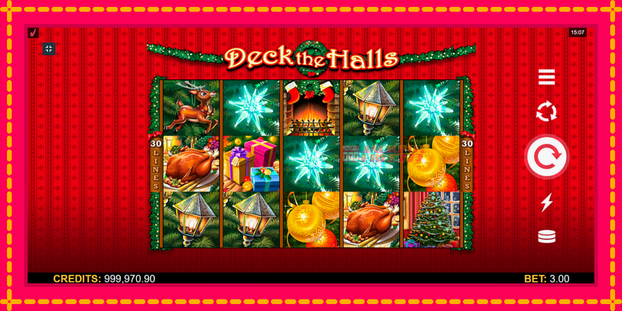 Deck The Halls автомат со уникатна механика, слика 1