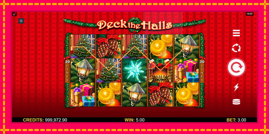 Deck The Halls автомат со уникатна механика, слика 2