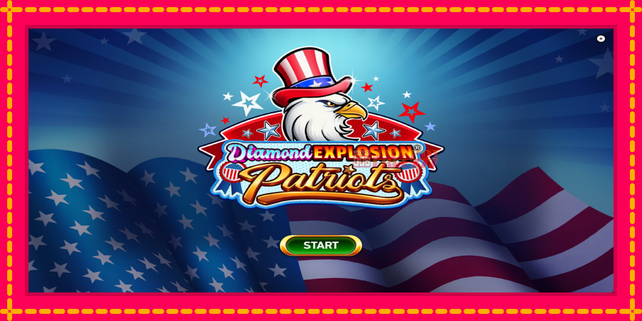 Diamond Explosion Patriots автомат со уникатна механика, слика 1