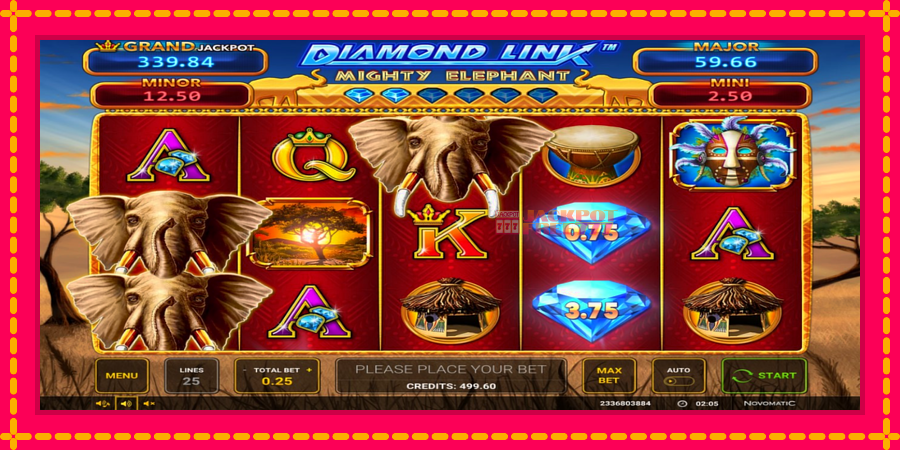 Diamond Link: Mighty Elephant автомат со уникатна механика, слика 1