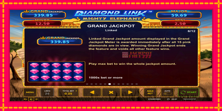 Diamond Link: Mighty Elephant автомат со уникатна механика, слика 4