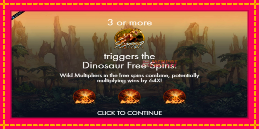 Dinosaur Adventure автомат со уникатна механика, слика 1