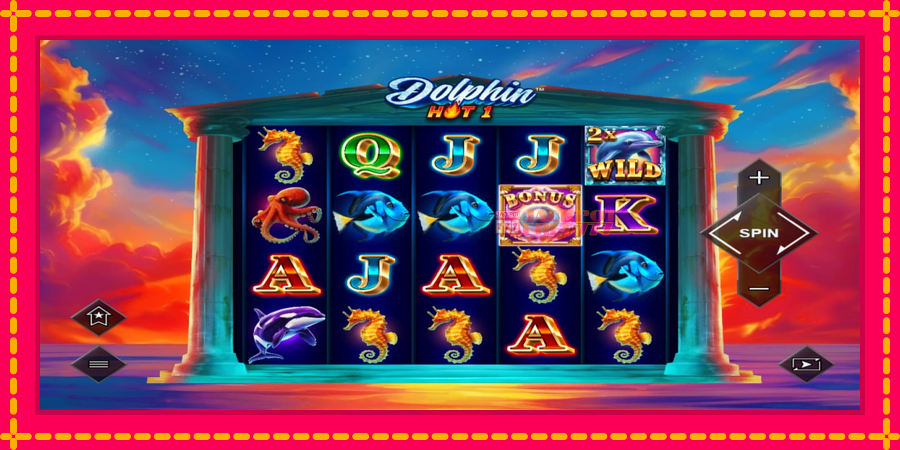 Dolphin Hot 1 автомат со уникатна механика, слика 2