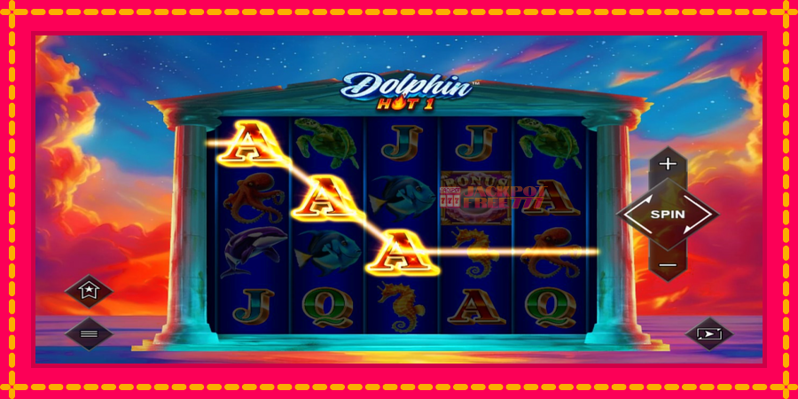 Dolphin Hot 1 автомат со уникатна механика, слика 3