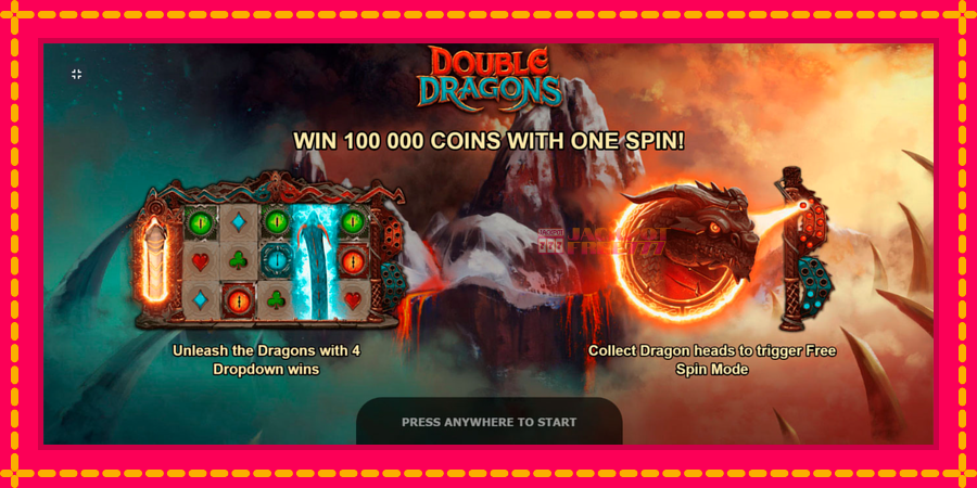 Double Dragons автомат со уникатна механика, слика 1