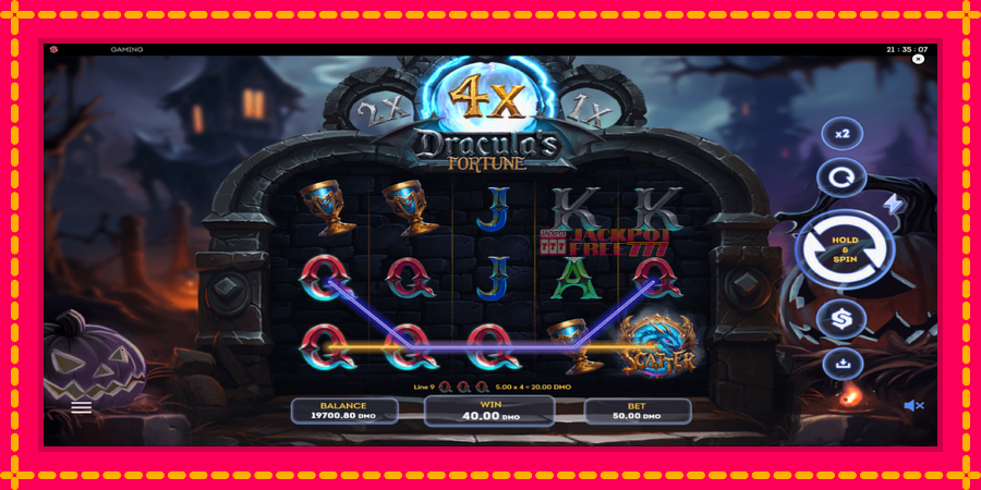 Draculas Fortune автомат со уникатна механика, слика 3