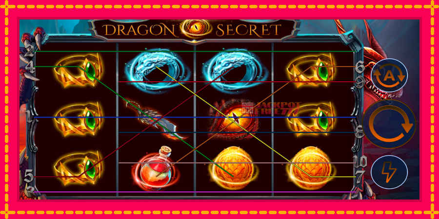 Dragon Secret автомат со уникатна механика, слика 1