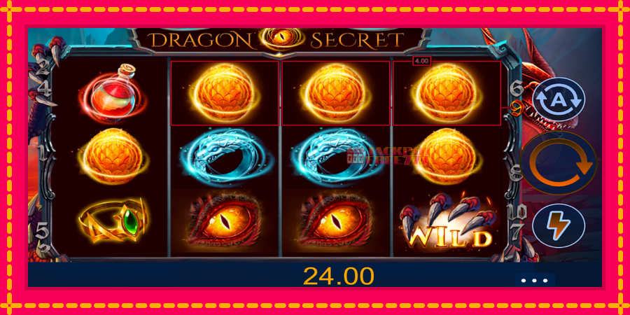 Dragon Secret автомат со уникатна механика, слика 2