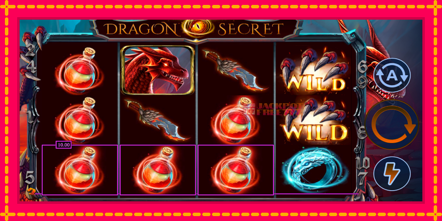 Dragon Secret автомат со уникатна механика, слика 4