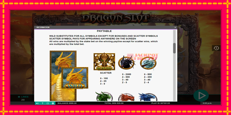 Dragon Slot автомат со уникатна механика, слика 5