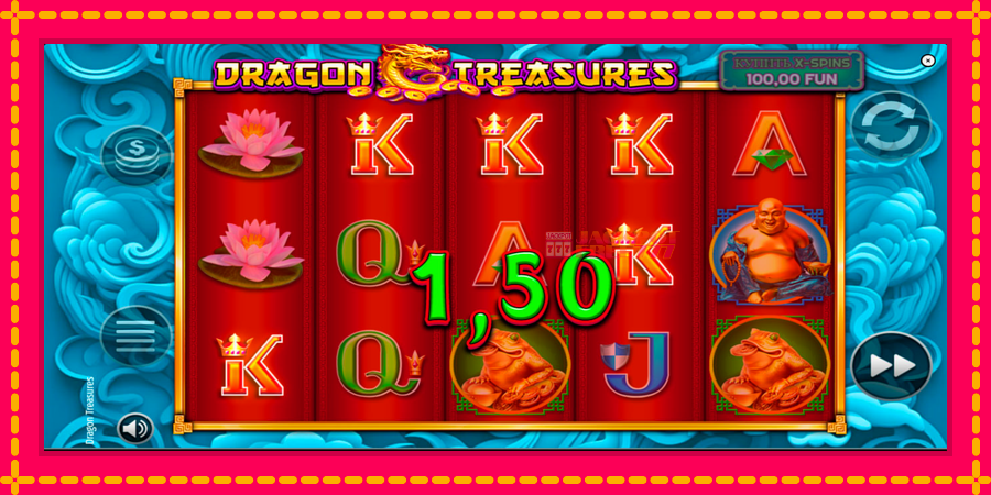 Dragon Treasures автомат со уникатна механика, слика 5