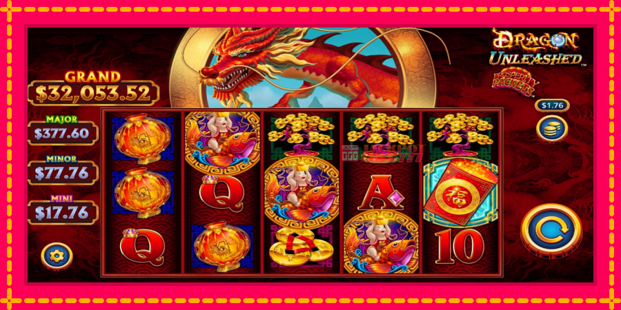 Dragon Unleashed - Prosperity Packets автомат со уникатна механика, слика 2