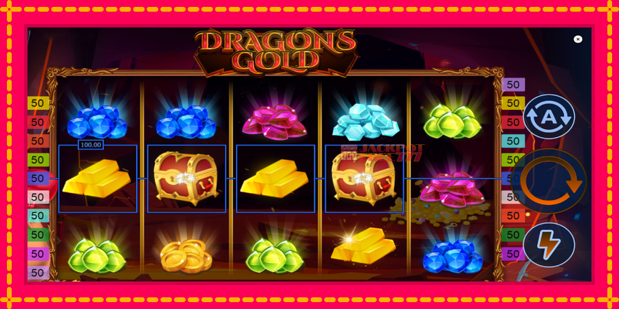 Dragons Gold SL автомат со уникатна механика, слика 3