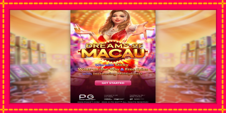 Dreams of Macau автомат со уникатна механика, слика 1