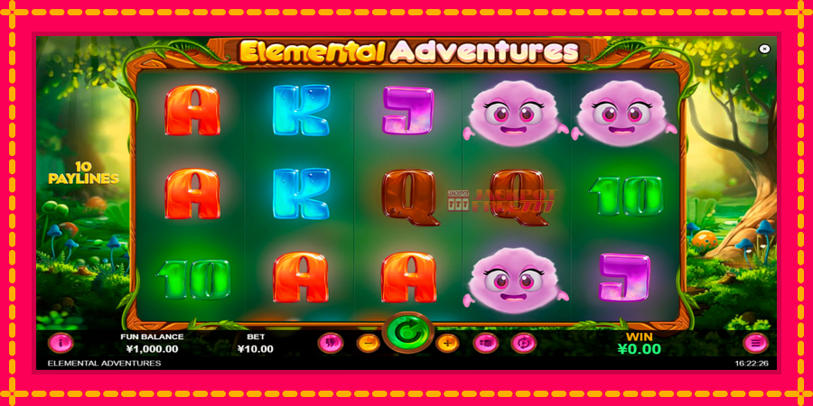 Elemental Adventures автомат со уникатна механика, слика 1