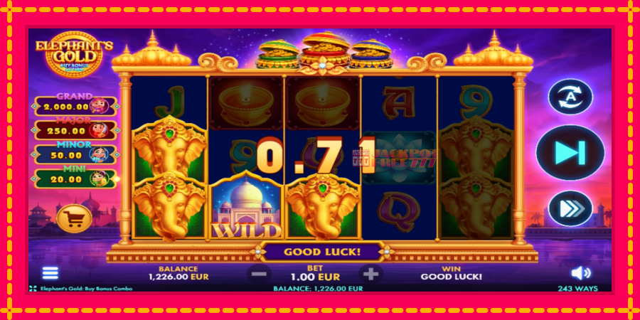 Elephants Gold Buy Bonus Combo автомат со уникатна механика, слика 3