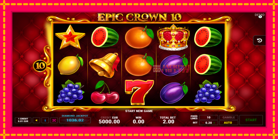 Epic Crown 10 автомат со уникатна механика, слика 1