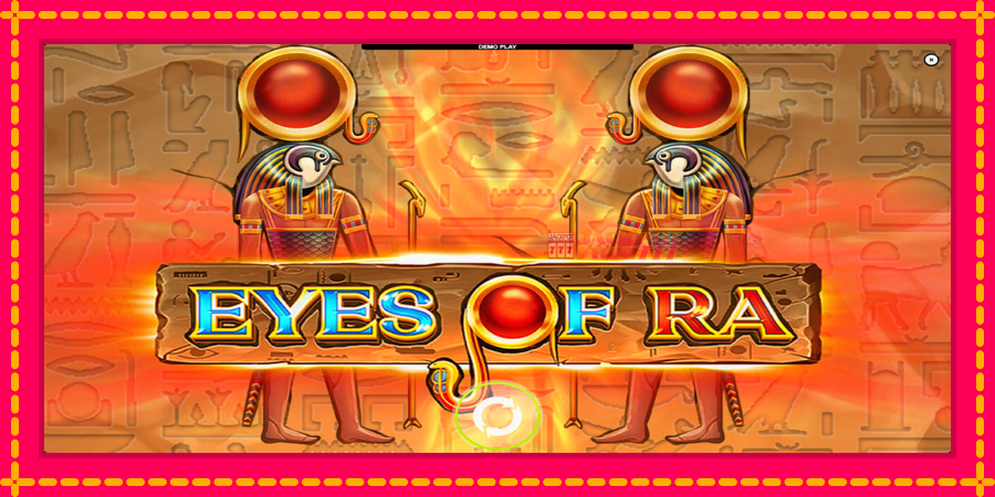 Eyes of Ra автомат со уникатна механика, слика 1