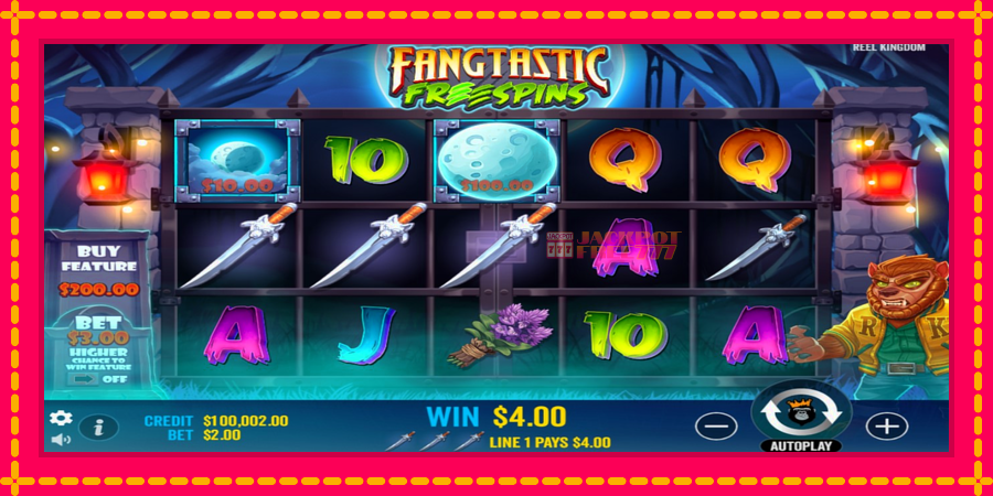 Fangtastic Freespins автомат со уникатна механика, слика 3