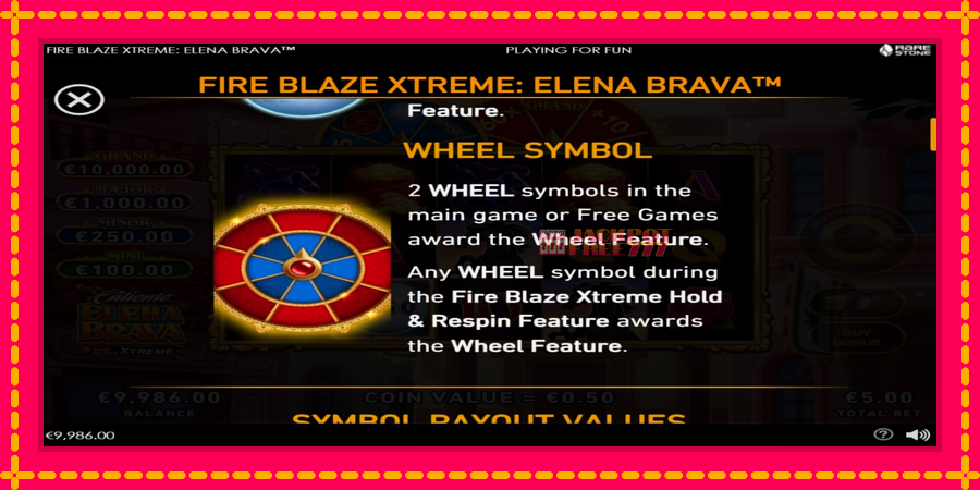 Fire Blaze Extreme: Elena Brava автомат со уникатна механика, слика 5