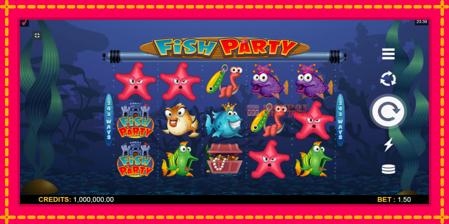 Fish Party автомат со уникатна механика, слика 1