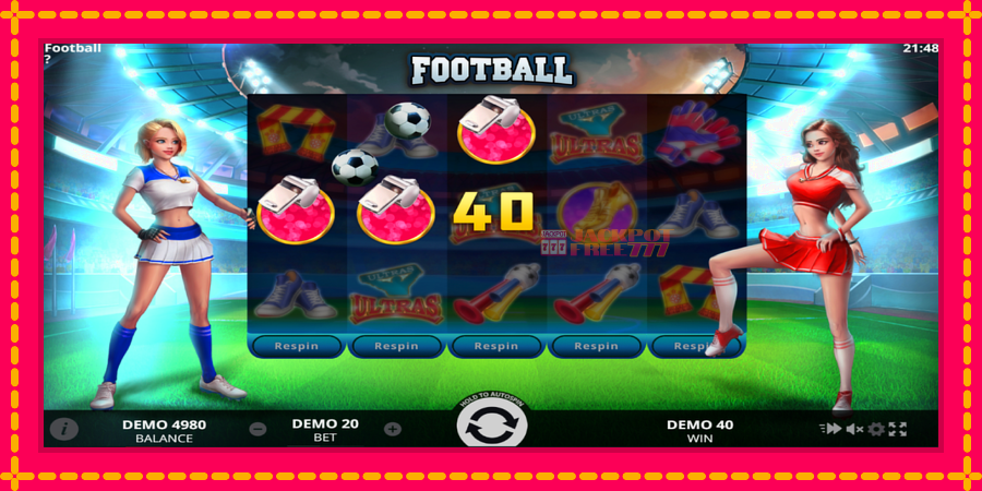 Football автомат со уникатна механика, слика 3