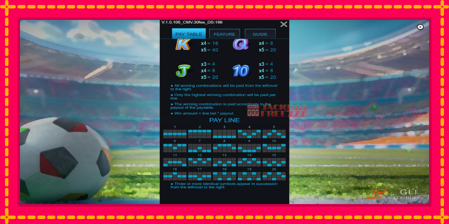 Football Fever автомат со уникатна механика, слика 6