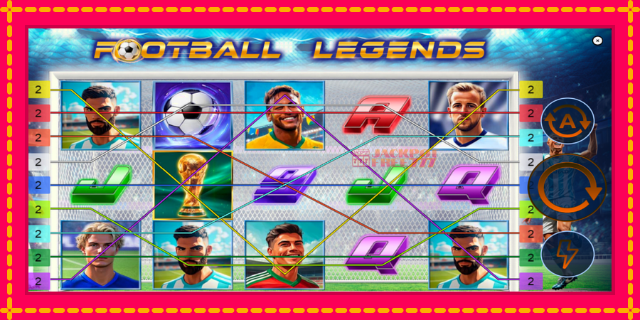 Football Legends автомат со уникатна механика, слика 2