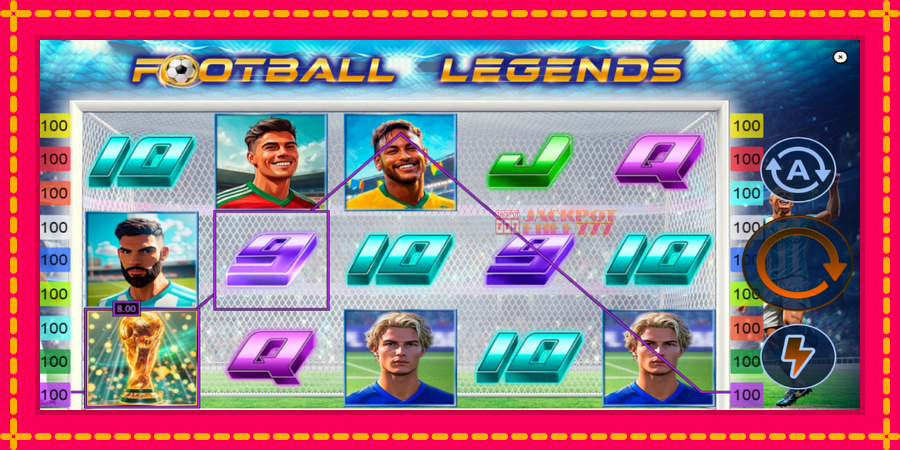 Football Legends автомат со уникатна механика, слика 3