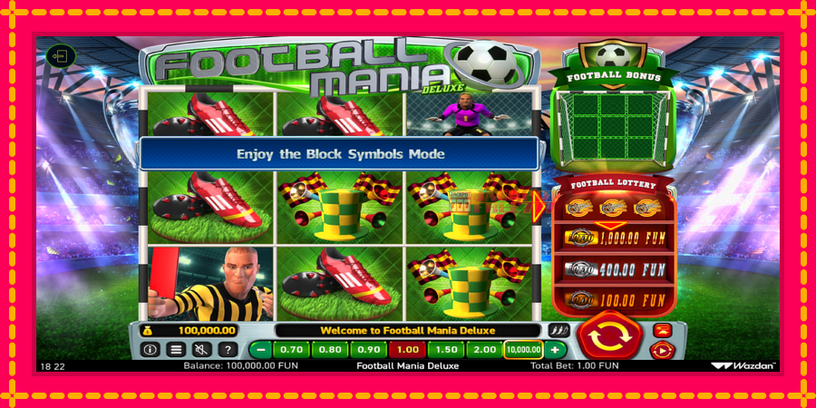 Football Mania Deluxe автомат со уникатна механика, слика 2