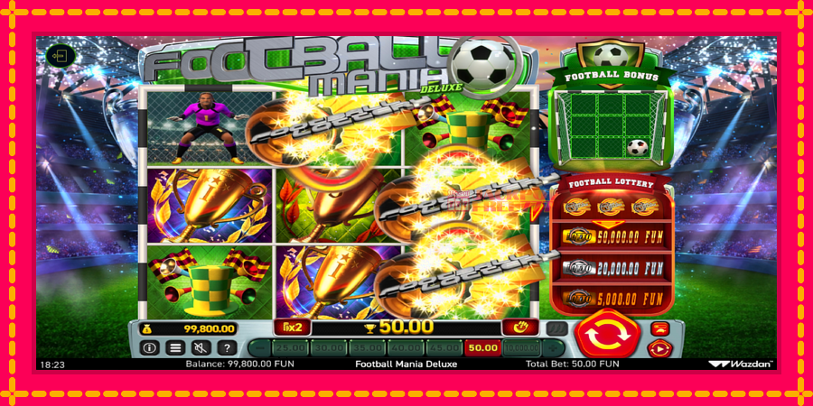 Football Mania Deluxe автомат со уникатна механика, слика 3