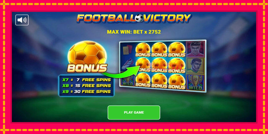 Football Victory автомат со уникатна механика, слика 1