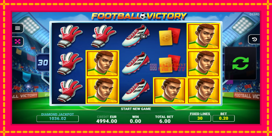 Football Victory автомат со уникатна механика, слика 2