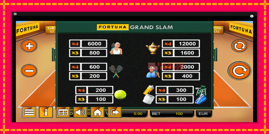 Fortuna Grand Slam автомат со уникатна механика, слика 5