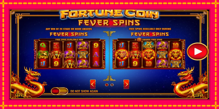 Fortune Coin Fever Spins автомат со уникатна механика, слика 3