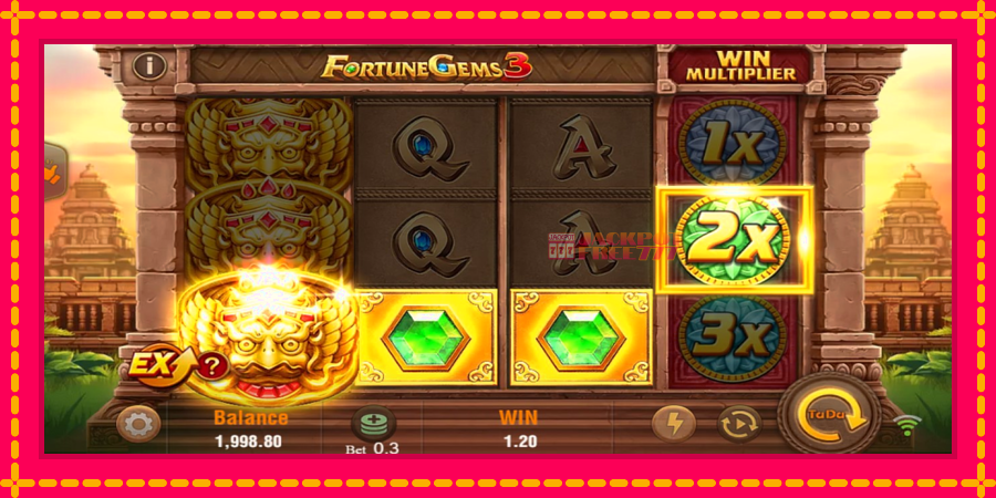 Fortune Gems 3 автомат со уникатна механика, слика 3