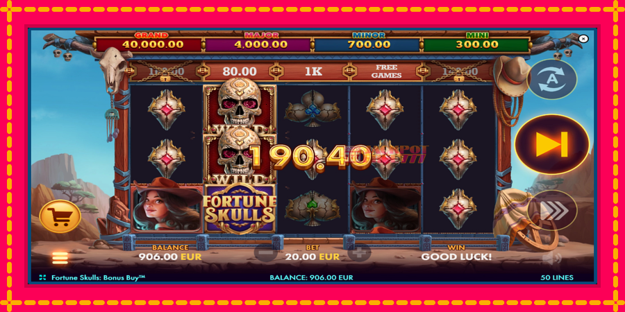 Fortune Skulls Bonus Buy автомат со уникатна механика, слика 4